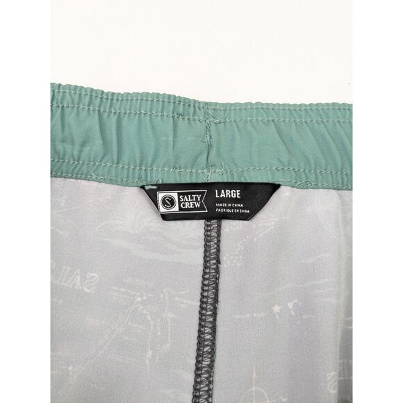 Salty Crew Men's Island Time Volley Swim Shorts - Large - Picture 5 of 6